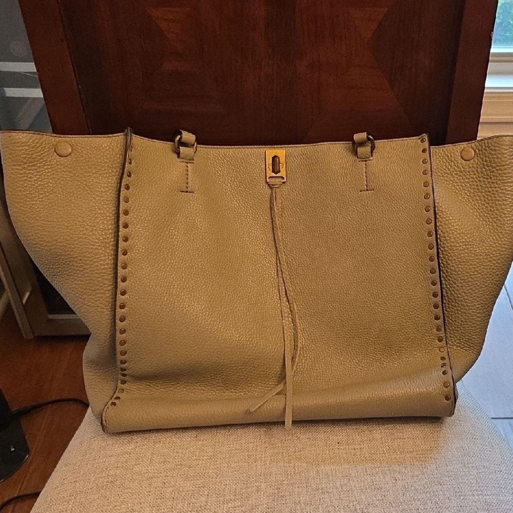 Rebecca Minkoff Olive Green Tote Bag